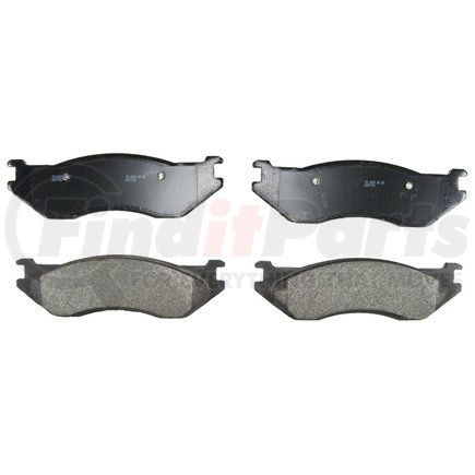 SX966 by WAGNER - Wagner Brake SevereDuty SX966 Disc Brake Pad Set