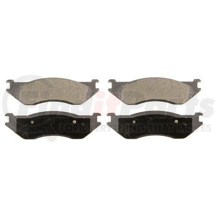 SX966A by WAGNER - Wagner Brake SevereDuty SX966A Disc Brake Pad Set