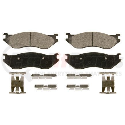 SX966B by WAGNER - Wagner Brake SevereDuty SX966B Disc Brake Pad Set