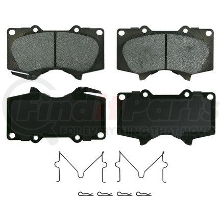 SX976 by WAGNER - Wagner Brake SevereDuty SX976 Disc Brake Pad Set