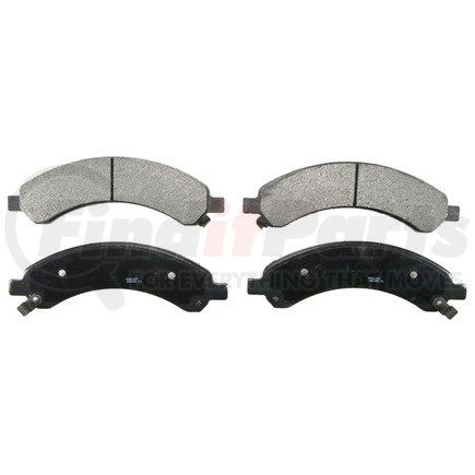 SX989 by WAGNER - Wagner Brake SevereDuty SX989 Disc Brake Pad Set