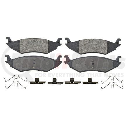 SX1046 by WAGNER - Wagner Brake SevereDuty SX1046 Disc Brake Pad Set