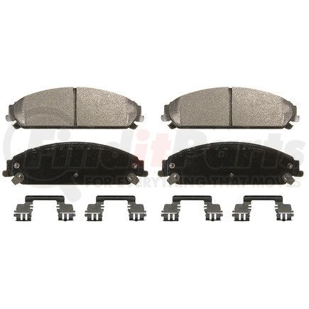 SX1058 by WAGNER - Wagner Brake SevereDuty SX1058 Disc Brake Pad Set