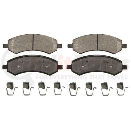 SX1084 by WAGNER - Wagner Brake SevereDuty SX1084 Disc Brake Pad Set