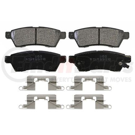 SX1100 by WAGNER - Wagner Brake SevereDuty SX1100 Disc Brake Pad Set