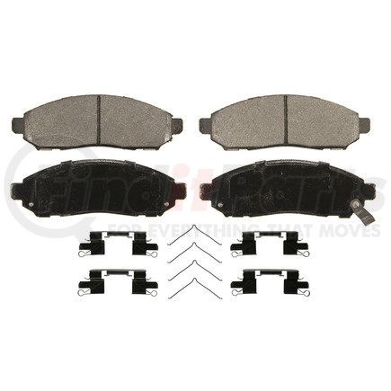 SX1094 by WAGNER - Wagner Brake SevereDuty SX1094 Disc Brake Pad Set