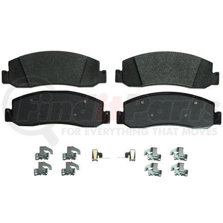 SX1333A by WAGNER - Wagner Brake SevereDuty SX1333A Disc Brake Pad Set