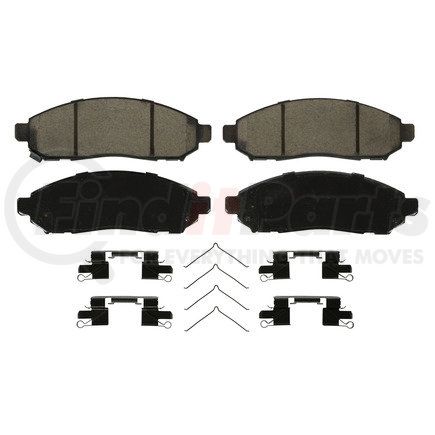 SX1548 by WAGNER - Wagner Brake SevereDuty SX1548 Disc Brake Pad Set