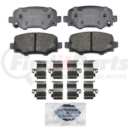 SX1809 by WAGNER - Wagner Brake SevereDuty SX1809 Disc Brake Pad Set