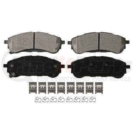 SX2208 by WAGNER - Wagner Brake SevereDuty SX2208 Disc Brake Pad Set