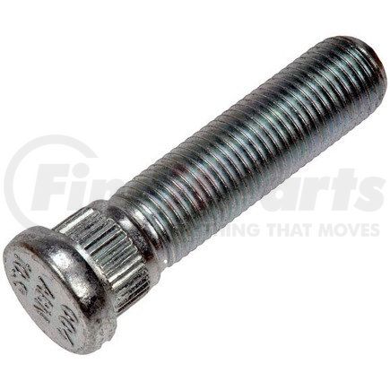 610-004.1 by DORMAN - M14-1.50 Serrated Wheel Stud - 16mm Knurl, 59.77mm Length