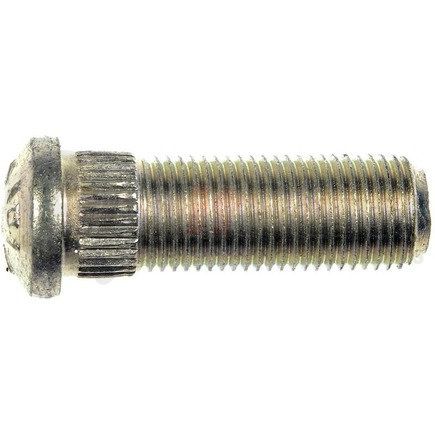 610-138.1 by DORMAN - 1/2-20 Serrated Wheel Stud - .535 In. Knurl, 1-17/32 In. Length