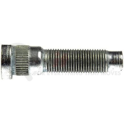 610-480.1 by DORMAN - 1/2-20 Serrated Wheel Stud With Clip Head - .619 In. Knurl, 2.24 In. Length