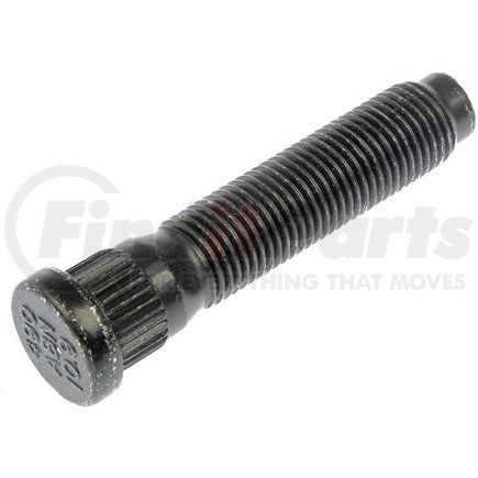 610-490.1 by DORMAN - M14-1.5 Serrated Wheel Stud - 15.7mm Knurl, 69.75mm Length