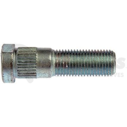 610-502.1 by DORMAN - M14-1.50 Serrated Wheel Stud With Clip Head - 16.02mm Knurl, 50mm Length