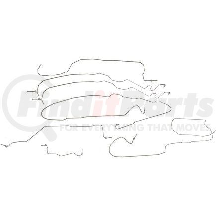 919-219 by DORMAN - Stainless Steel Brake Line Kit