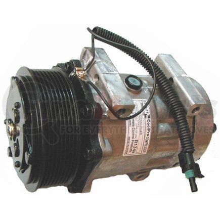 CO-2009CA by SUNAIR - A/C Compressor - R134A, PAG 46, PV8, 7H15, 12V, Direct Mount, 4.69 in. Pulley