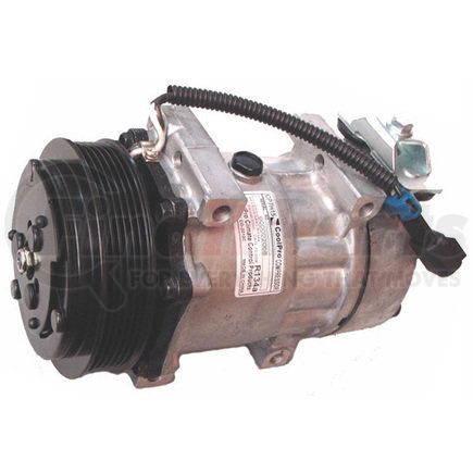 CO-2010CA by SUNAIR - A/C Compressor - R134A, PAG 46, PV6, 7H15, 12V, Direct Mount, 125mm Pulley