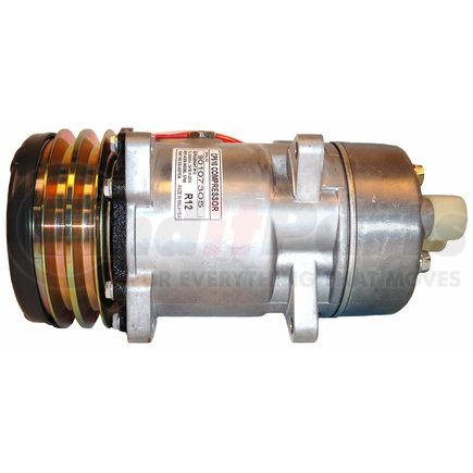 CO-2421CA by SUNAIR - A/C Compressor - R134A, PAG 46, 12V, V-belt, 5.2 in. Pulley, 2 Terminals