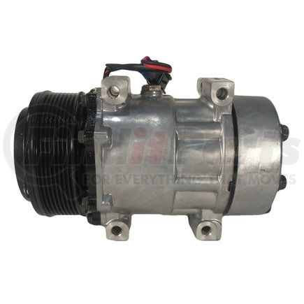 CO-2461CA by SUNAIR - A/C Compressor - R134A, PAG 46, PV8, 7H15, 12V, Direct Mount, 4.69 in. Pulley (119 mm)