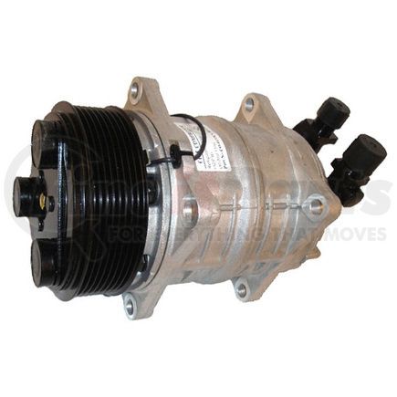 CO-6153CA by SUNAIR - A/C Compressor - R134A, PAG 46, PV8, CP15, 12V, Serpentine, Ear Mount, 4.69 in. Pulley