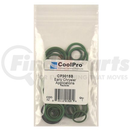 CP3015B by SUNAIR - A/C O-Ring Kit