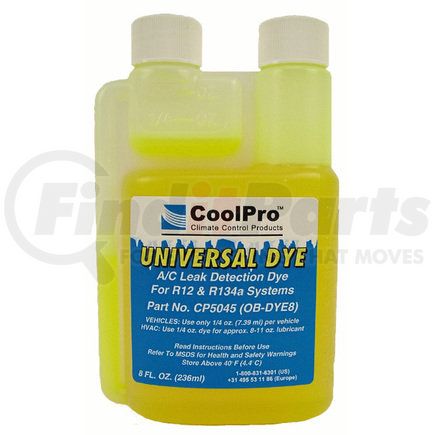 OB-DYE8 by SUNAIR - A/C Compressor Oil Additive
