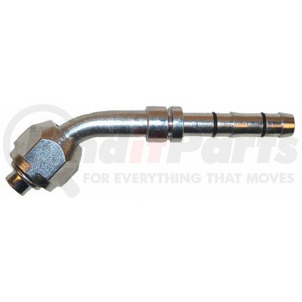 Sunair FF14183 A/C Refrigerant Hose Fitting 45° Female O-ring EZ Clip Ftg Kit (#6Ftg-#6Hose)