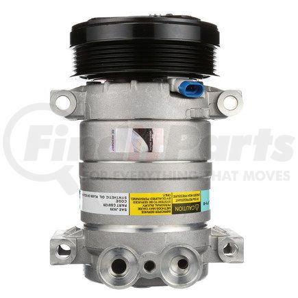 R134A by DELPHI - A/C Compressor - with Clutch, H6, 2 o'Clock, 12V, PAG, R134A Refrigerant Oil