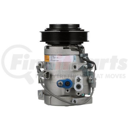 R134A by DELPHI - A/C Compressor - with Clutch, 10S, 3 o'Clock, 12V, PAG, R134A Refrigerant Oil