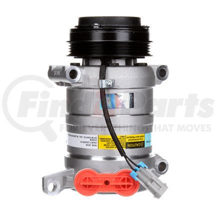 R134A by DELPHI - A/C Compressor - with Clutch, H6, 9 o'Clock, 12V, PAG, R134A Refrigerant Oil