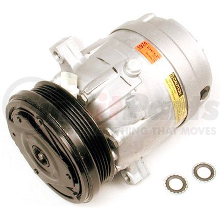 R134A by DELPHI - A/C Compressor - with Clutch, V5, 2 o'Clock, 12V, PAG, R134A Refrigerant Oil