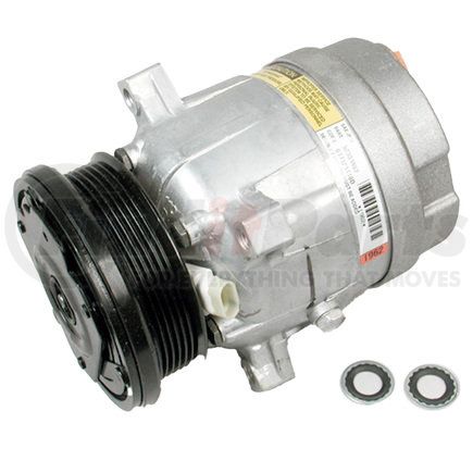 R134A by DELPHI - A/C Compressor - with Clutch, V5, 2 o'Clock, 12V, PAG, R134A Refrigerant Oil