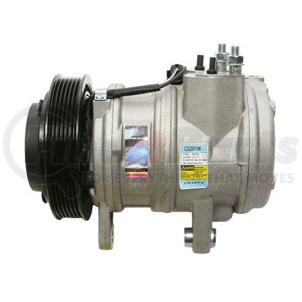 R134A by DELPHI - A/C Compressor - with Clutch, Wire Lead, 12V, PAG, R134A Refrigerant Oil
