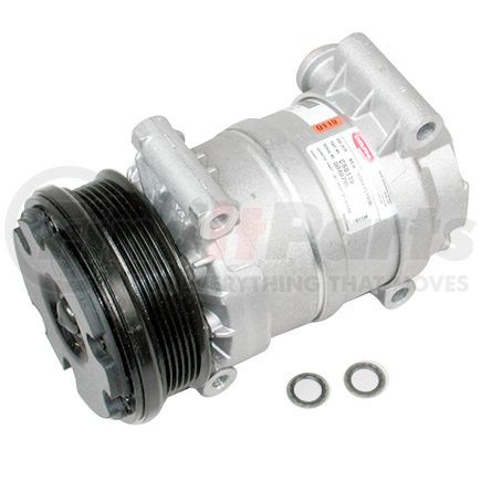 Delphi R134A A/C Compressor A/C Compressor - with Clutch, H6, 2 o'Clock, 12V, PAG, R134A Refrigerant Oil