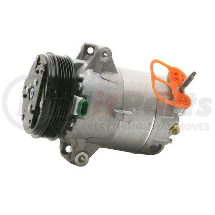 Delphi R134A A/C Compressor A/C Compressor - with Clutch, CVC, 5 o'Clock, 12V, PAG, R134A Refrigerant Oil