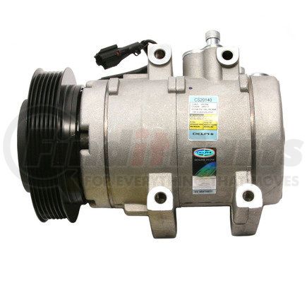 R134A by DELPHI - A/C Compressor - with Clutch, Wire Lead, 12V, PAG, R134A Refrigerant Oil