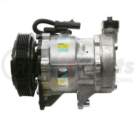 R134A by DELPHI - A/C Compressor - with Clutch, Wire Lead, 12V, PAG, R134A Refrigerant Oil