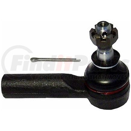 TA2078 by DELPHI - Steering Tie Rod End - Outer, Non-Adjustable, Steel, Non-Greaseable