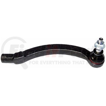 TA2120 by DELPHI - Steering Tie Rod End - RH, Outer, Non-Adjustable, Non-Greaseable, Gray, Coated