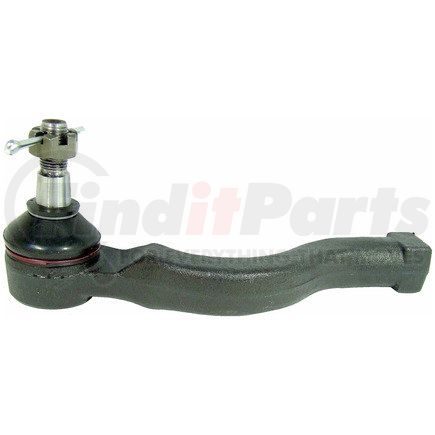 TA2386 by DELPHI - Steering Tie Rod End - LH, Outer, Non-Adjustable, Steel, Non-Greaseable