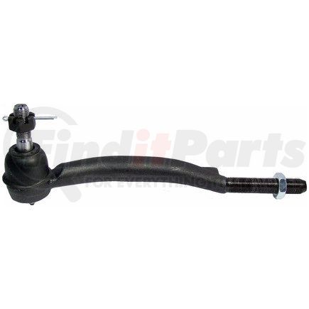 TA2563 by DELPHI - Steering Tie Rod End - LH, Outer, Non-Adjustable, Steel