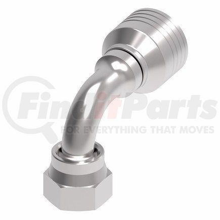 4S10FRB10 by WEATHERHEAD - Fitting - Hose Fitting (Permanent), 4-Spiral ORS
