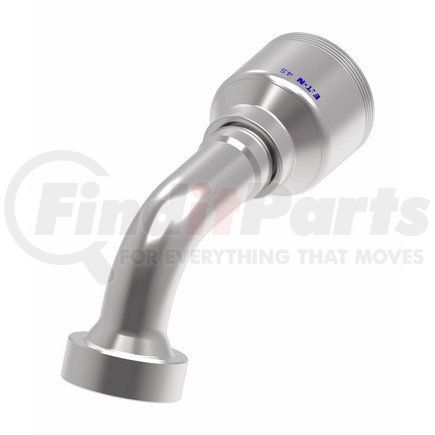 4S12CTE12 by WEATHERHEAD - Fitting - Hose Fitting (Permanent), 4-Spiral Cat Flange 67.5 Deg