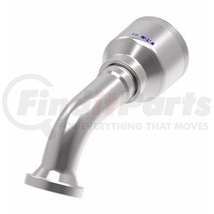 4S12FLG12 by WEATHERHEAD - Fitting - Hose Fitting (Permanent), 4-Spiral, 61-Flange, 60 Deg