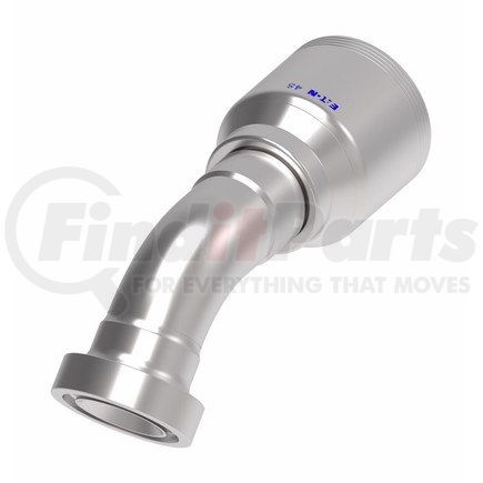 4S20CTA20 by WEATHERHEAD - Fitting - Hose Fitting (Permanent), Other 4-Spiral cat Flange 45