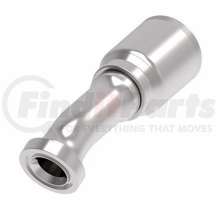 4S24CTD24 by WEATHERHEAD - Fitting - Hose Fitting (Permanent), 4-Spiral 4S CAT Split Flange - 22.5