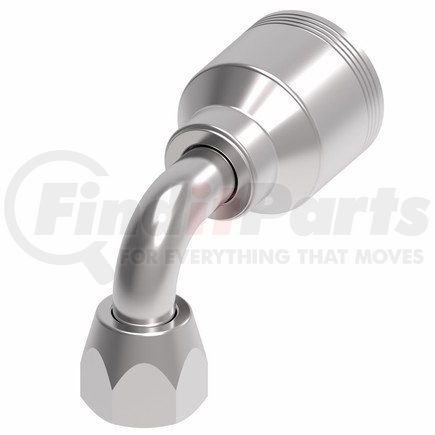 4SA8FJB8 by WEATHERHEAD - Fitting - Hose Fitting (Permanent), 4-Spiral SAE 37 Core A