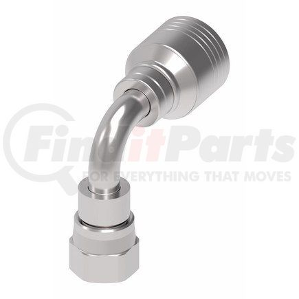 4SA10FJB8 by WEATHERHEAD - Fitting - Hose Fitting (Permanent), 4-Spiral SAE 37