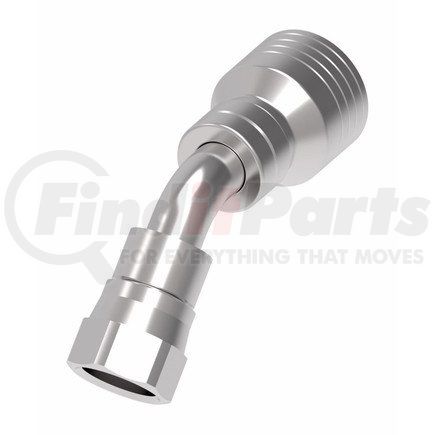 4SA8FJA6 by WEATHERHEAD - Fitting - Hose Fitting (Permanent), SAE 37 4-Spiral